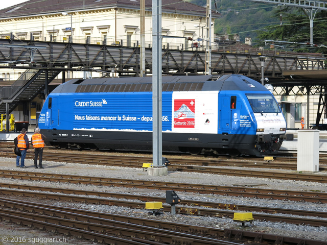 SBB Re 460 079-7 'Credit Suisse (Gottardo 2016)'